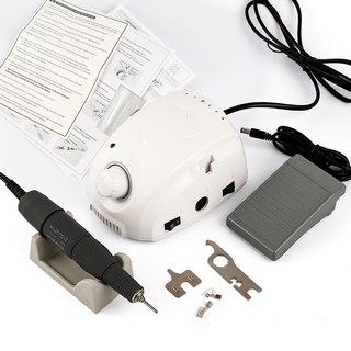 전기 네일 드릴 전문 매니큐어 기계 샌딩기 세트 휴대용 살롱 폴리셔 장비 35000RPM, 01 01 CHINA, 04 04 US Plug 220V