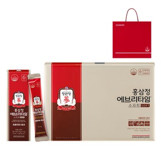 에브리타임 홍삼정소프트 + 쇼핑백, 200ml, 1개