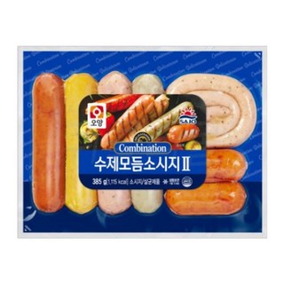 사조오양 수제모듬 소시지 385g(냉동)*12개, 385g, 12개