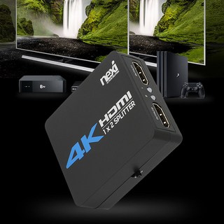넥시 HD 4K 1:2 HDMI 분배기 NX1009 스플리터, 1개