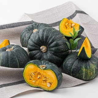 산지직송 제주 프리미엄 고당도 미니밤호박 단호박 보우짱, 1박스, 제주 미니밤호박 (로얄과) 3kg