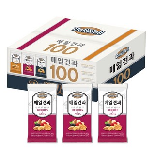 델리웰리 매일견과 베리 100봉 하루견과류