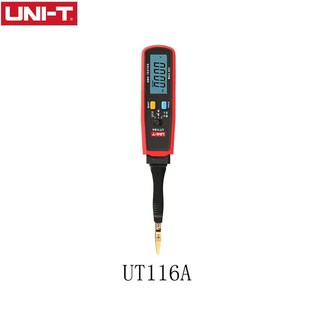 UNI-T UT116A UT116C 디지털 핀셋 스마트 SMD 테스터 전기 멀티 미터 저항 커패시턴스 연속성 다이오드 테, [02] UT116A, 1개
