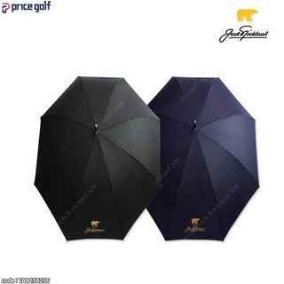 JackNicklaus잭니클라우스 자동 골프우산 장우산 발수 방오 코팅, 색상 : 블랙, 1개
