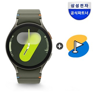 삼성 갤럭시 워치7 골프 에디션 (스마트캐디 1년 이용권 포함), GPS + 블루투스, 44mm, 그린