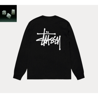 스투시 베이직 블랙 긴팔티
