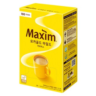 맥심 모카골드 마일드 커피믹스, 12g, 100개입, 1개