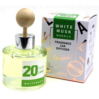 라비에 화이트무스크, 자연광 피부 완성, 촉촉한 자신감 제공, 차량용 방향제 120ml