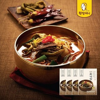 [원할머니] 명품육개장, 600g, 4개
