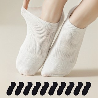 안이븐 여성용 무압박 스니커즈 발목양말 10켤레