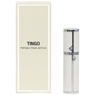 팅고 펌핑충전 향수공병 5ml, 화이트x실버, 1개