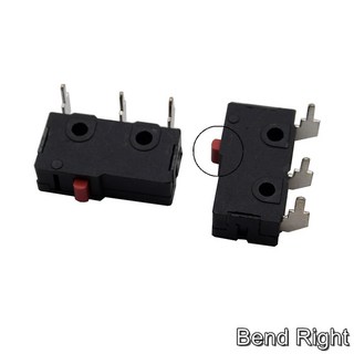 손잡이가 여행 제한 KW11 3Z 2 접촉 단추 KW12 N 2핀 3핀 KW12 A NO/NC 5A 125V 250V KW12 16MM 10, RIGHT BENT, 1개
