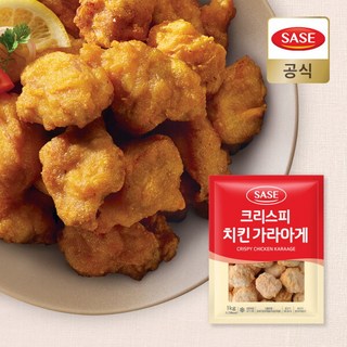 [사세] 크리스피 치킨가라아게 1kg, 1개, 상세 설명 참조