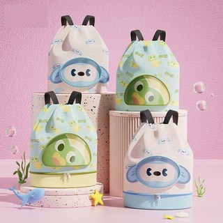 산리오홀로그램라운드비치백