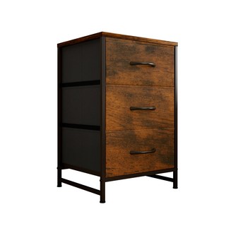 소웰홈 패브릭 모던 머릿장 450, 나뭇결, 3단