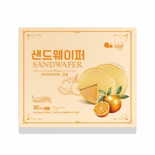 감귤 샌드웨이퍼 30개입(1박스), 1개, 240g