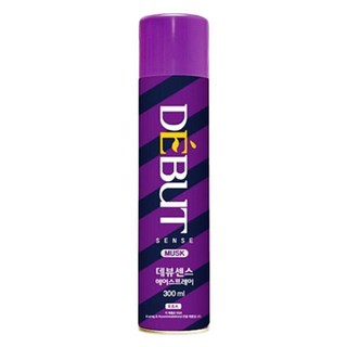 드봉 데뷰 센스 헤어스프레이 무스크향 300ml 헤어젤, 1개