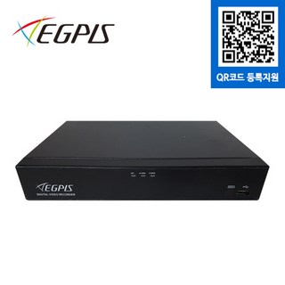 이지피스 QHDVR-4004QS_265 400만화소 4채널 녹화기