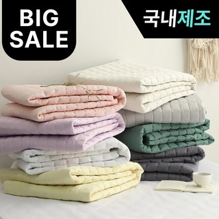 띵스룸 알러지케어100% M2 진드기방지 사계절용 고정밴드 침대패드