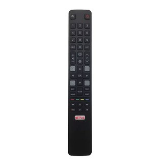 RC802N YAI2 TCL 스마트 TV 리모컨 교체 32S6000S 43S6500FS 43DP640 U55P6046 RC802N YAI1 RC802N YUI1, RC802C, 1개