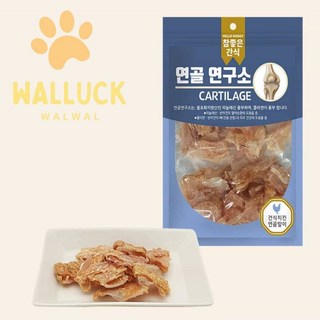 워럭 건식 치킨 연골말이 100G 반려견간식 영양간식