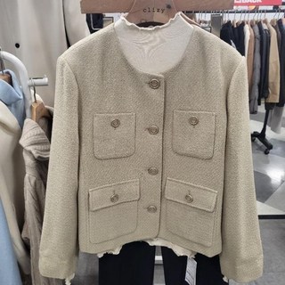 HC26 여성 크롭 트위드자켓 CO7WJK02