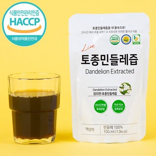 참유원 토종 흰민들레즙 101포 - 대용량 단독구성 / 국내산 원료 100%, 100ml, 101개