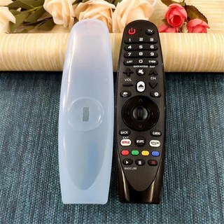 LG 다이나믹 TV 제어용 원격 투명 실리콘 케이스 보호 커버 두꺼운 낙하 방지 충격 슬리브 ANMR600 650