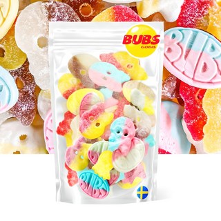 스웨덴 젤리 스웨디시 캔디 BUBS 믹스 MIX 대용량 BUBS 믹스 500g 1개 상품 이미지