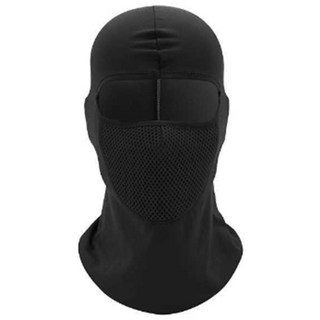 올유 용접두건 안면 보호대 통기성 용접 마스크, 블랙, 1개