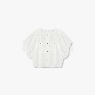 [_]지컷 스퀘어 넥 버튼 블라우스(7255260104)