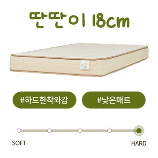 레이디가구 코쿤 슬림 데이베드 침대 SS/Q, 단독구매불가 08. 딴딴이 18 Q