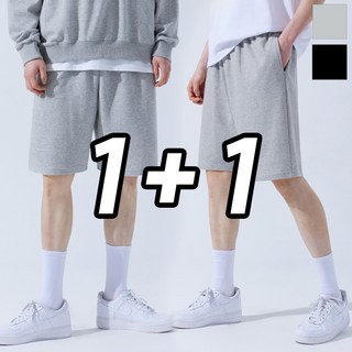 2장세트 컴포트 빅사이즈 5부 밴딩 트레이닝 반바지 (SCC5496PT)