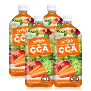 NFC 착즙 비엣퓨어 CCA 주스, 1L, 4개