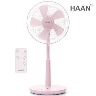 한경희생활과학 초미세풍 발터치 리모컨 컬러 선풍기 HAAN-HDC230, HAAN-HDC230(라이트핑크)