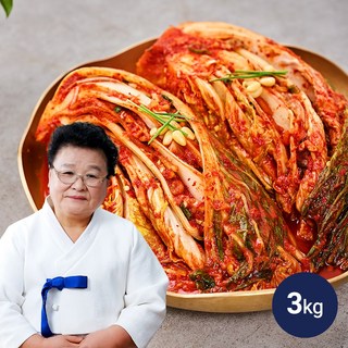 정성곳간 강순의 명인의 포기김치, 1개, 3kg