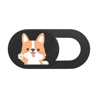 팬더 디자인 슬라이드 웹캠 커버 노트북 스마트폰 태블릿 프라이버시 보호용 렌즈 가림 커버, 코기3  3개