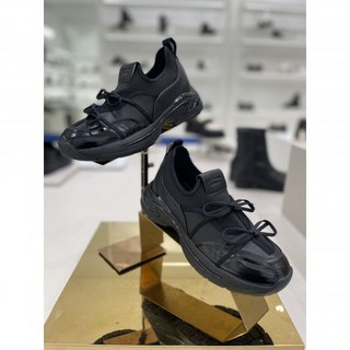 [슈콤마보니] 리본 삭스 스니커즈 (DW4DS25002BLK)