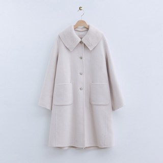 로엠 니트카라 롱코트(2colors)_RMJHE4VR11