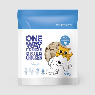 근본 반려간식 동결건조 치킨트릿 500g, 1개