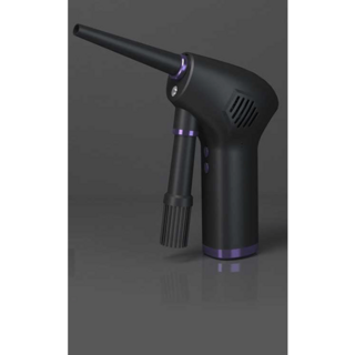 집진기 먼지제거 블로잉 건 컴퓨터 공기총 블로어, 45000rpm 분사력 1시간의 배터리 수명