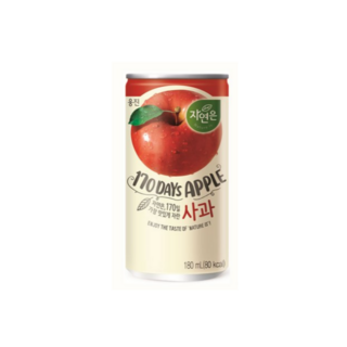 웅진 자연은 사과 180ml 30캔, 30개