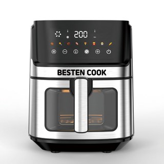 베스텐쿡 스테인리스 바스켓 에어프라이어 6L, Airfryer-24-01