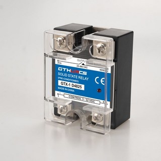 솔리드 스테이트 릴레이 DC-AC SSR 10A ~ 120A DA AA DD 단상 DC 제어 AC 3-32VDC 220V 10DA 25DA 40DA 25A 40A, 10A_DA(DC-AC), 1개