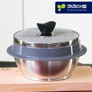 키친아트 곱돌솥 가마솥 돌솥밥 1인용-6인용 돌솥 모음, 1개