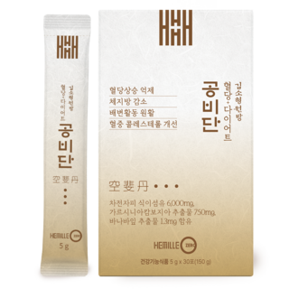 김소형 원장 다이어트 환 보조제 공비단 차전자피 가르시니아 체지방감소 쾌변 혈당 감소 도움, 1개, 30회분 대표 이미지 - 살빼는 약 추천