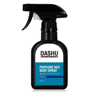 다슈 솔루션 퍼퓸 데오드란트 바디스프레이 프레쉬 블루향, 200ml, 2개