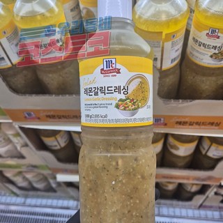 맥코믹 레몬 갈릭 드레싱 샐러드 소스, 1개, 1.1kg
