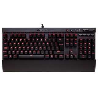 커세어 K70 LUX 갈축 기계식 키보드, 혼합색상, 적축