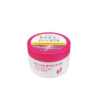 댕기머리 명품 고운발 콜라겐 풋 발 각질 크림 원통형 100g, 1개, 1개입